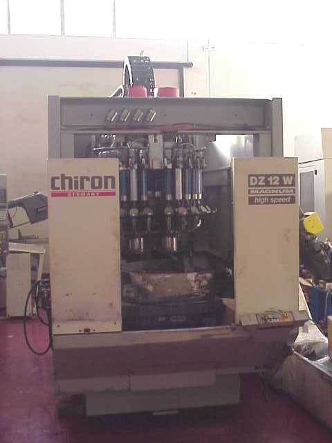 Vertical machining center CHIRON DZ 12 W MAGNUM