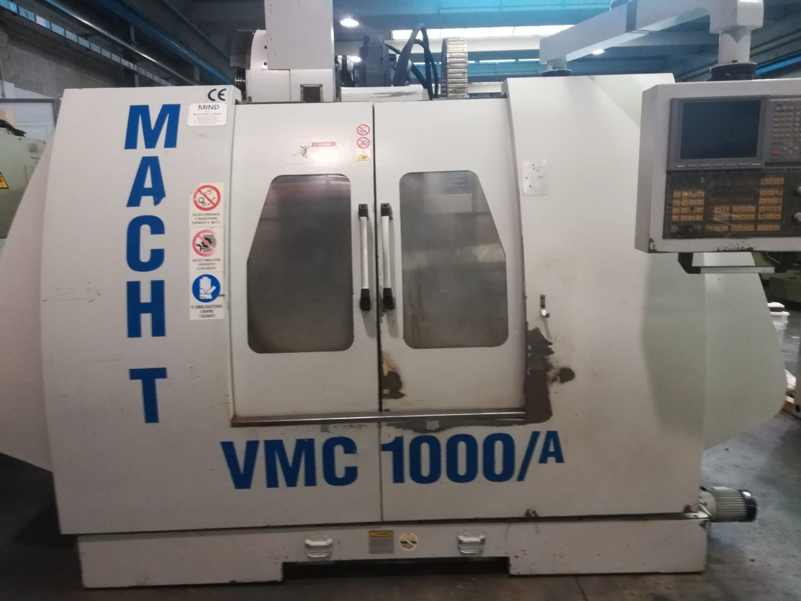 Vertical machining center MIND MACH T. 1000